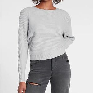NWT Express Ribbed Dolman Sleeve Sweater